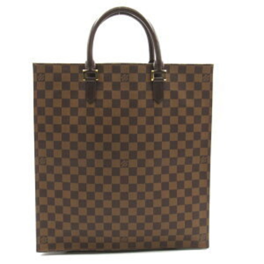 Louis Vuitton sack Handbag canvas Damier brown Ebene